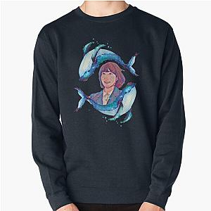 extraordinary attorney at Woo with whales design pullover sweatshirt