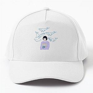 Extraordinary Attorney Woo Whale Background Baseball Cap