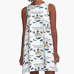 Extraordinary attorney Woo Yong Woo Whale A-Line Dress