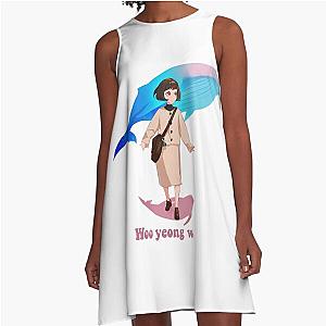 Extraordinary Attorney Woo Whale A-Line Dress