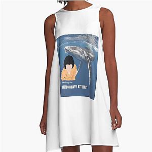 Extraordinary Attorney Woo & Whale Background A-Line Dress