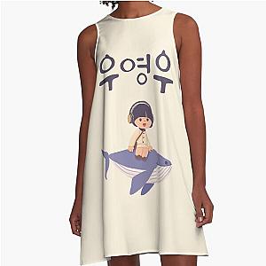 Extraordinary attorney Woo Young Dark A-Line Dress