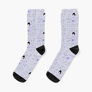 Extraordinary attorney Woo whale background Socks