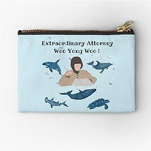 Excellent Attorney Woo Yong Woo background Zipper Pouch