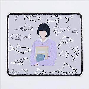 Extraordinary Attorney Woo Whale Background Mouse Pad