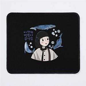 Extraordinary Attorney Woo Whales Mouse Pad