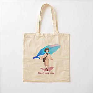 Extraordinary Attorney Woo Whale Cotton Tote Bag