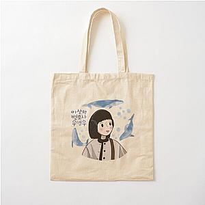 Extraordinary Attorney Woo Whales Cotton Tote Bag