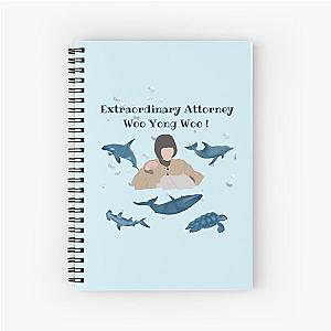 extraordinary attorney Woo Spiral Notebook