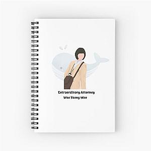 Extraordinary Attorney Woo Whale Spiral Notebook