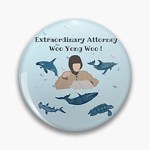Extraordinary attorney Woo whale background Pin