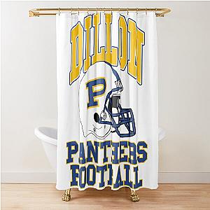 Dillon Panthers Football Shower Curtain