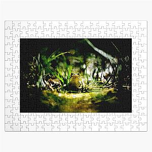 Frogger High Contrast Jigsaw Puzzle