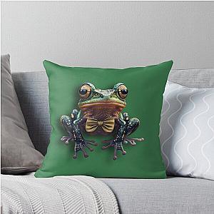 PNG Frogger Throw Pillow
