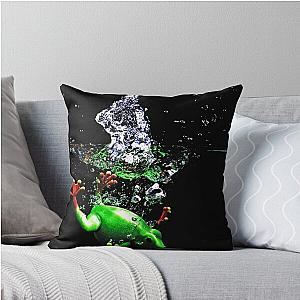 Frogger Throw Pillow