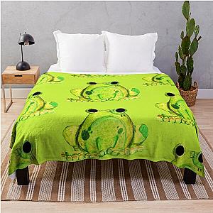 Furry Frogger Throw Blanket