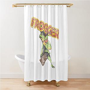 Frogger Business Shower Curtain