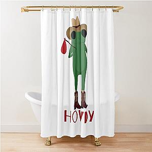 Lone Frogger Shower Curtain