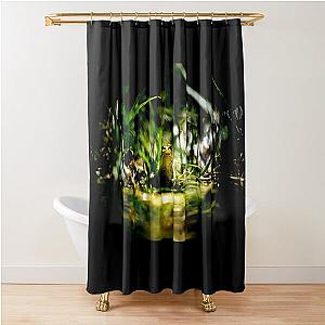 Frogger High Contrast Shower Curtain