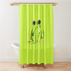 Fuzzy Frogger Shower Curtain