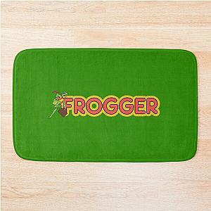 Frogger Logo Frog Bath Mat