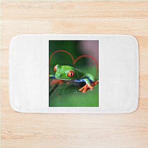 my frogger bath mat