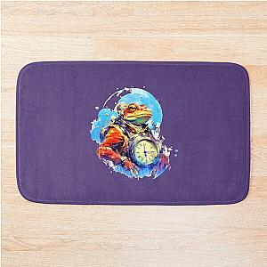 Sergeant Frogger Time Guardians in Space Bath Mat