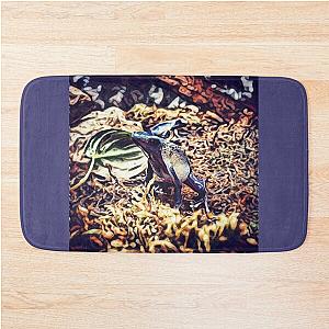 Dart Blue Frogger Bath Mat