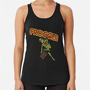 Frogger Businessman Racer Back Tank Top