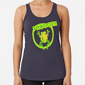 8 bit Frogger Racerback Tank Top