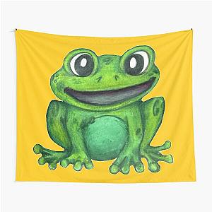 Frogger Number 3 Tapestry