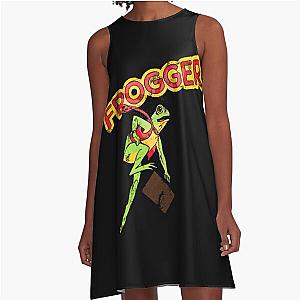 Frogger Vintage A-Line Dress