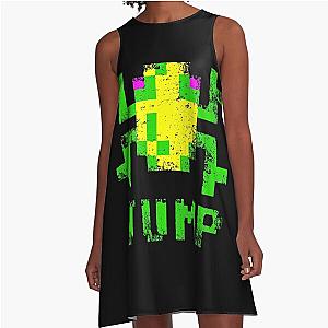 Frogger Jump A Line Dress