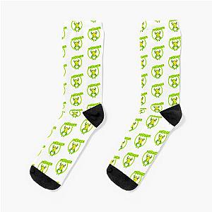 8 bit Frogger Socks