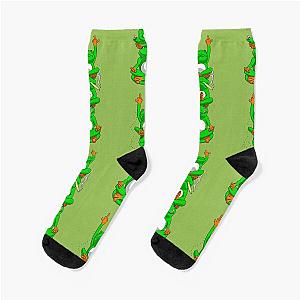 Namaste Mother Frogger Socks