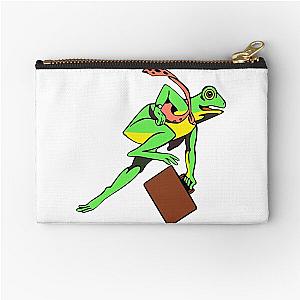 Frogger Zipper Pouch