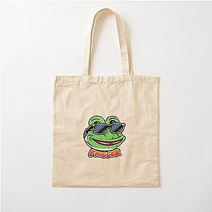 Frogger Cotton Tote Bag