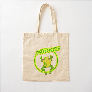 8 bit Froger Cotton Tote Bag