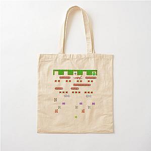 Frogger Arcade Cotton Tote Bag