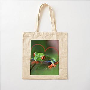 My frog tote bag