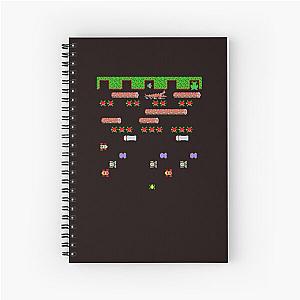 Frogger Arcade Spiral Notebook