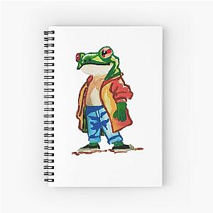Frogger the Spiral Notebook