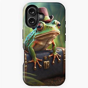 Fancy Frogger iPhone Tough Case