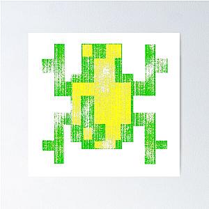 Frogger (Worn Effect) Poster