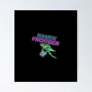 Namek Frogger T-Shirt Dress Poster