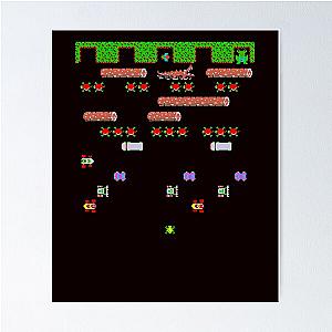 Frogger Arcade Poster