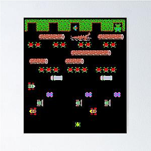 Frogger Arcade Poster