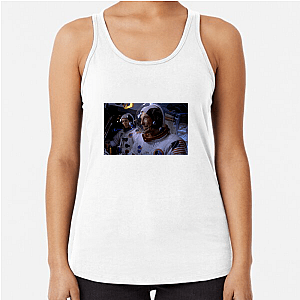 From the Earth to the Moon Giant Leap for Mankind Aesthetic From The Earth To The Moon Tank Tops