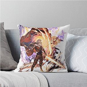Granblue Fantasy Versus Albert 5 Star Throw Pillow