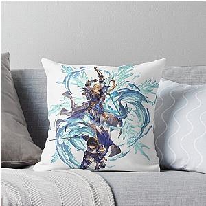 Granblue Fantasy Versus Rising Aglovale throw pillow